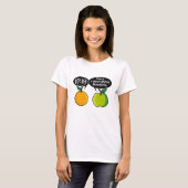 T-shirt Je ne parle pas mandarin (Devant entier)