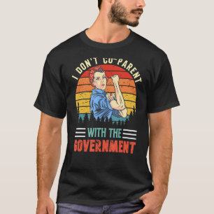 T-shirt Je ne partage pas le point de vue des parents avec