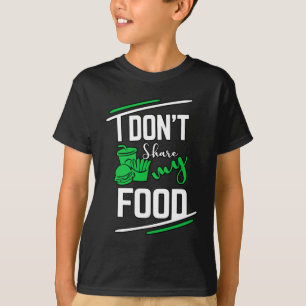 T-shirt Je ne partage pas ma chemise pour enfants