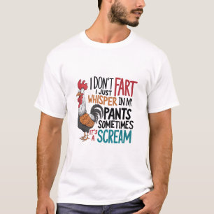 T-shirt Je ne pète pas dans mes pantalons