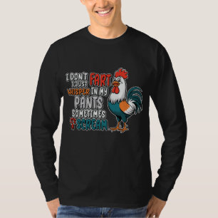 T-shirt 😂 je ne pète pas, je me contente de pleurer dans