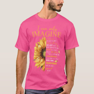 T-shirt Je ne peux imaginer la foi chrétienne catholique J