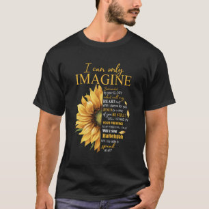 T-shirt Je ne peux imaginer la foi chrétienne catholique J
