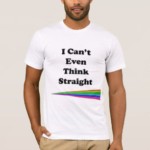 T-shirt Je ne peux même pas penser droit