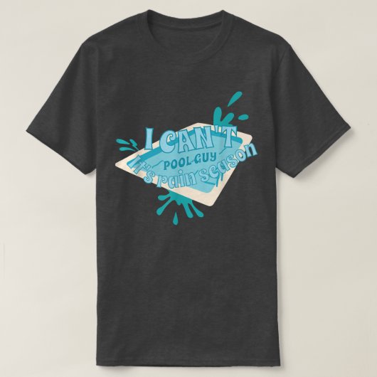 T-shirt Je ne peux pas  (Design devant)