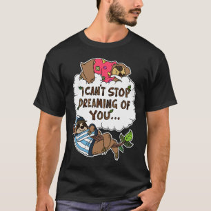 T-shirt Je Ne Peux Pas Arrêter De Rêver De Toi Pour Sloth