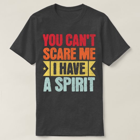 T-shirt je ne peux pas avoir l'esprit (Design devant)