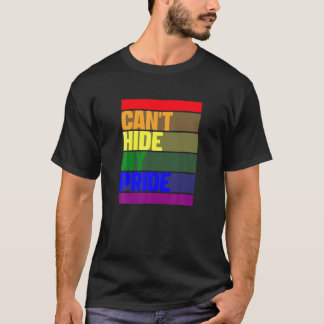T-shirt Je ne peux pas cacher ma fière lesbienne gay gay g