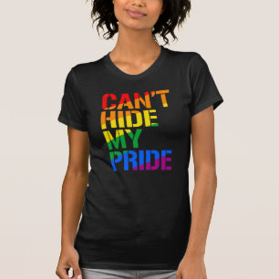 T-shirt Je ne peux pas cacher ma fierté