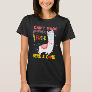 T-shirt Je ne peux pas cacher mon excitation Pre K Me voic