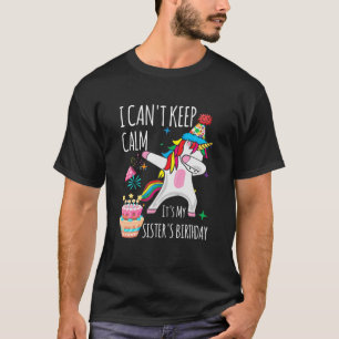T-shirt Je ne peux pas garder le calme C'est l'Unicor d'an
