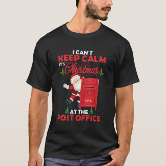 T-shirt Je Ne Peux Pas Garder Le Calme C'Est Noël Au Poste