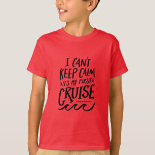T-shirt Je ne peux pas garder le calme, il est mon premier