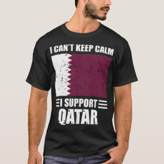 T-shirt Je ne peux pas garder mon calme je soutiens le qat