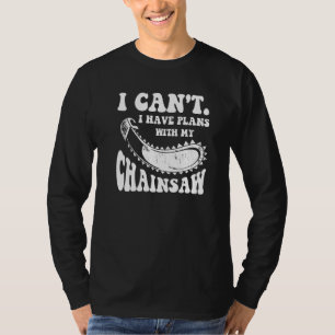 T-shirt Je ne peux pas, j'ai des projets avec mon arboricu