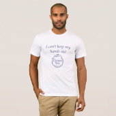 T-shirt Je ne peux pas maintenir mon distribue la boîte à (Devant entier)