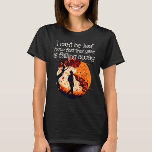 T-shirt Je ne peux pas marcher avec le cool à pied Automne