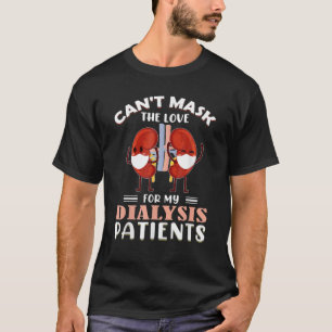 T-shirt Je ne peux pas masquer l'amour pour mes patients d