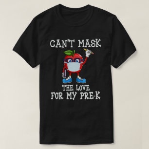 T-shirt Je ne peux pas masquer l'amour pour mon cadeau d'e