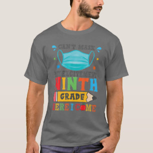 T-shirt Je ne peux pas masquer mon enthousiasme Neuvième a