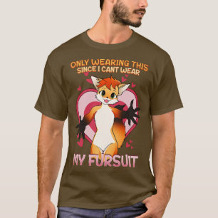 T-shirt Je ne peux pas porter mon costume