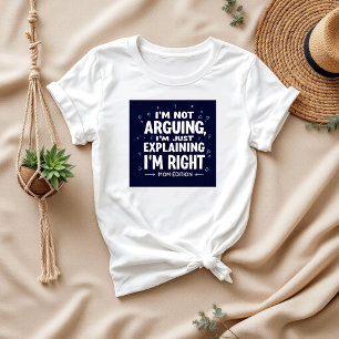 T-shirt Je ne plaide pas Dire drôle Hilarious Maman