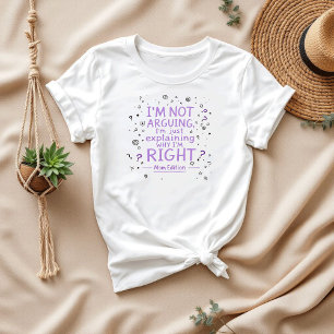 T-shirt Je ne plaide pas Dire drôle Humour maman