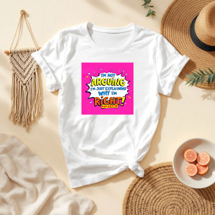 T-shirt Je ne plaide pas Hilarious Maman & Femme