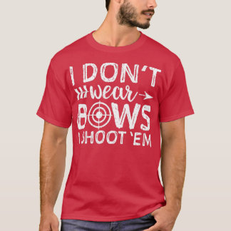 T-shirt Je Ne Porte Pas De Vaches Je Tire Em Tir À L'Arc F