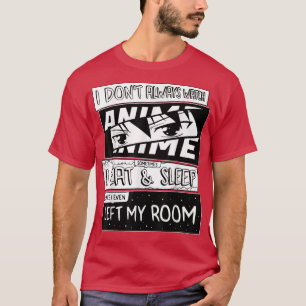 T-shirt Je ne regarde pas toujours Anime Manga Comic Art S