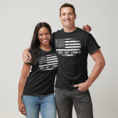T-shirt Je Ne Respecterai Pas Le Drapeau Américain Pullove (Unisexe)