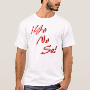 T-shirt Je ne sais pas