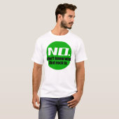 T-shirt Je ne sais pas ce qu'est ce rocher (vert) (Devant entier)