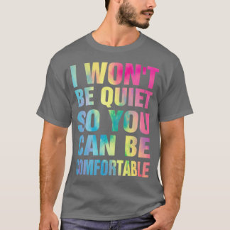 T-shirt Je Ne Serai Pas Tranquille Pour Que Vous Puissiez