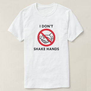 T-shirt Je ne serre pas la main