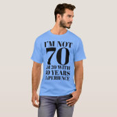 T-shirt Je ne suis pas (Devant entier)