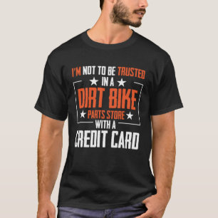 T-shirt Je ne suis pas à faire confiance dans un magasin d