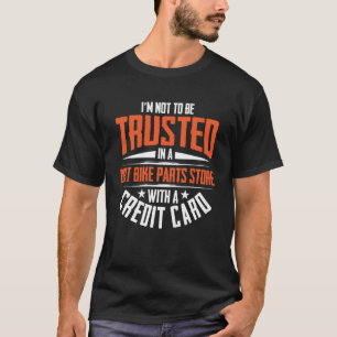 T-shirt Je ne suis pas à faire confiance dans un magasin d
