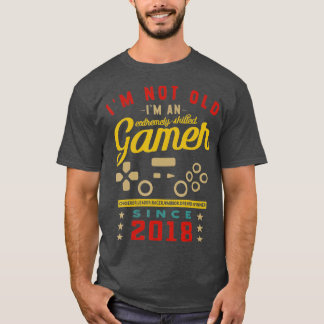 T-shirt Je Ne Suis Pas Ancien Im A Compétent 2018Videogame
