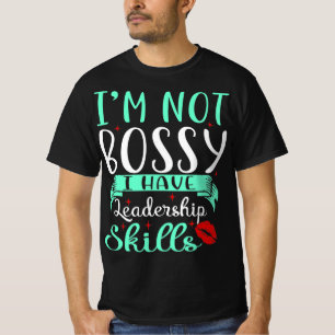 T-shirt Je ne suis pas autoritaire J'ai une citation sur l