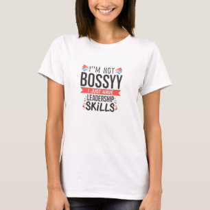 T-shirt je ne suis pas autoritaire je n'ai que des compéte