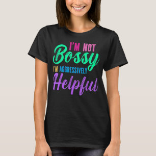 T-shirt Je ne suis pas autoritaire Je suis agressivement u