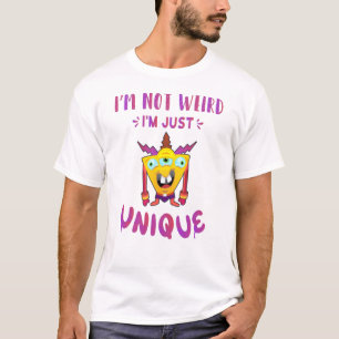 T-shirt Je ne suis pas bizarre, je suis juste unique