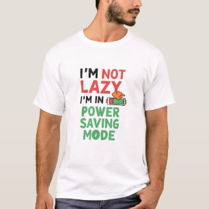 T-shirt Je ne suis pas blasé, je suis en mode économie d’é