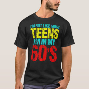 T-shirt Je ne suis pas comme la plupart des Ados Je suis d