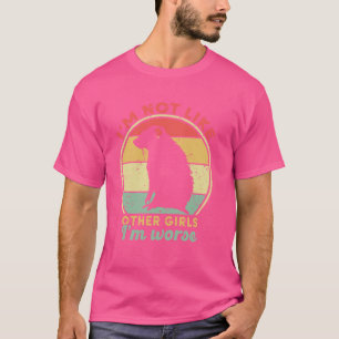 T-shirt Je ne suis pas comme les autres filles, je suis pi