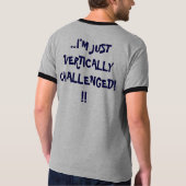 T-shirt Je ne suis pas COURT… (Dos)