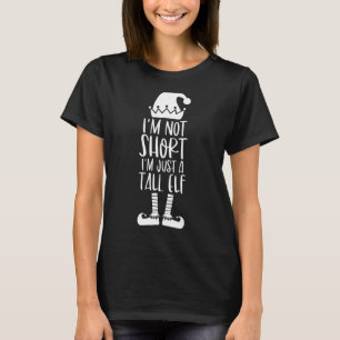 T-shirt Je ne suis pas court Je ne suis qu'une grande fami