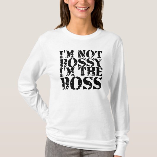 T-shirt Je ne suis pas curieux, je suis le patron jour apr (Devant)