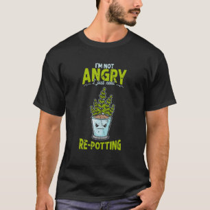 T-shirt Je ne suis pas en colère, j'ai juste besoin d'un p
